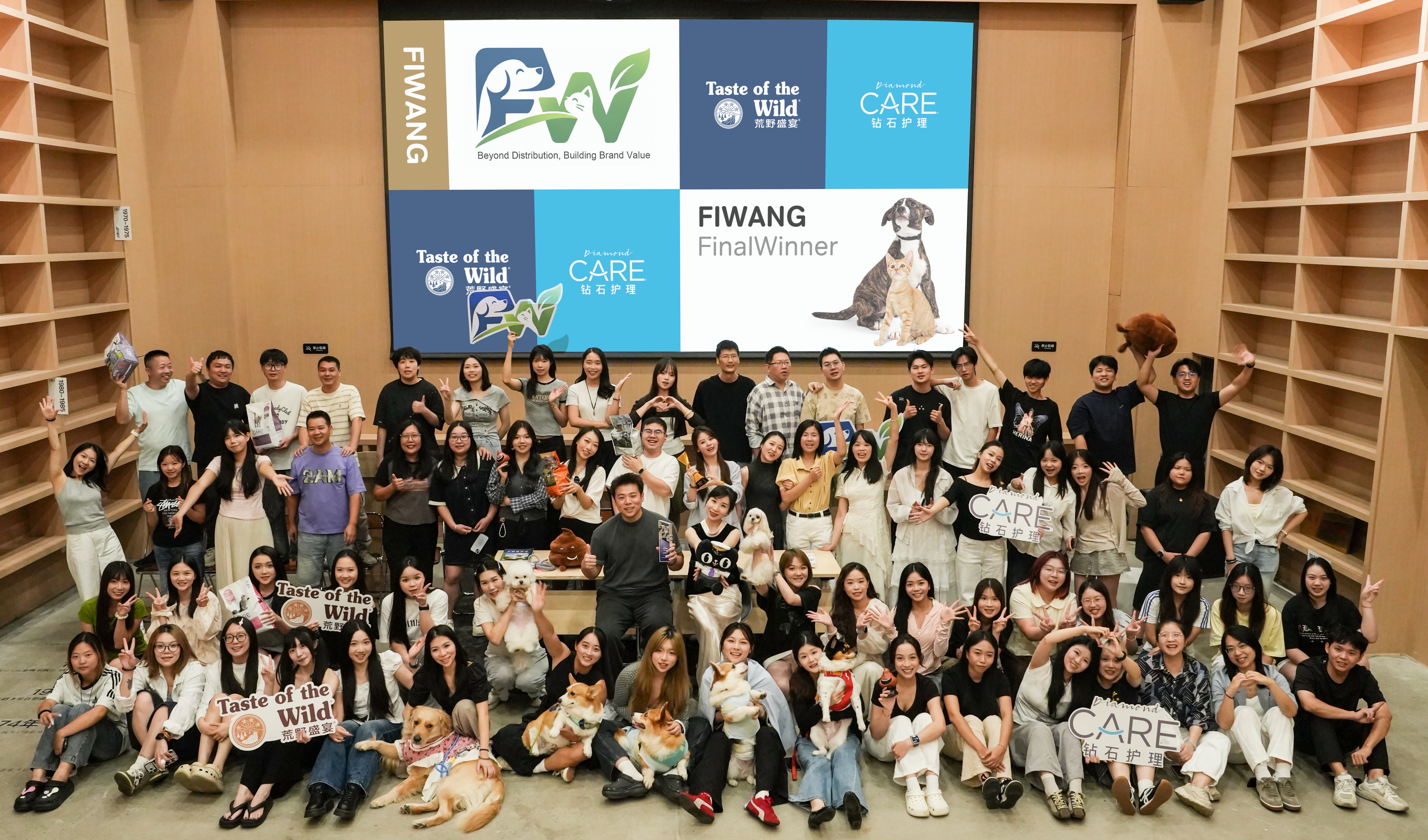 The FIWANG team group photo